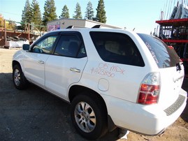 2005 Acura MDX White 3.5L AT 4WD #A23830